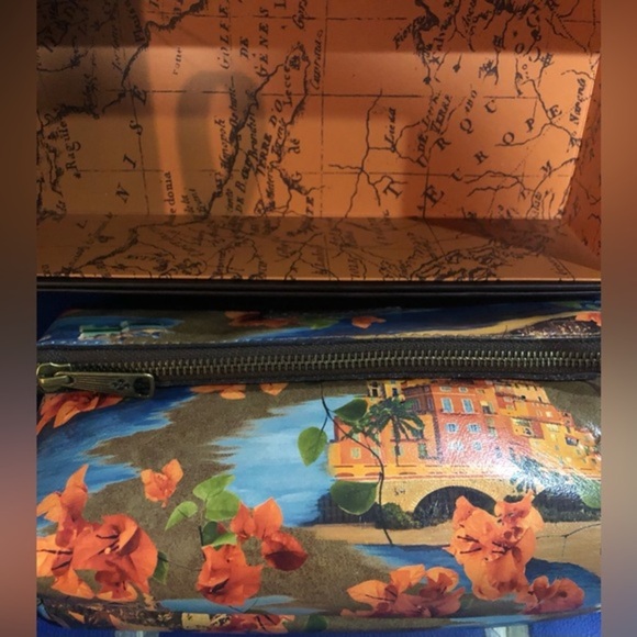 Patricia Nash beautiful French Riviera Giada foldover purse clutch new in box - Picture 9 of 16